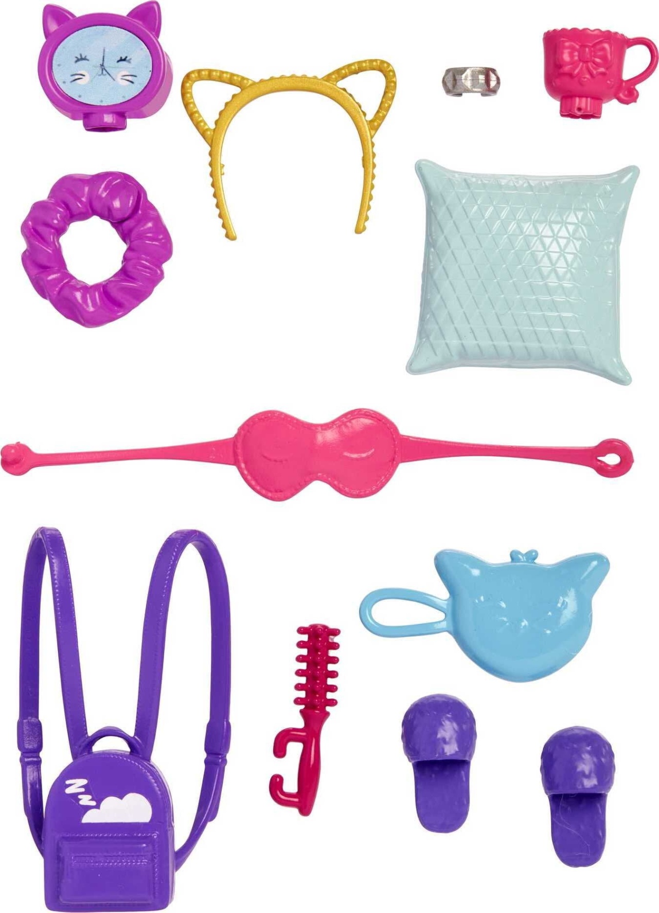 barbie accessory pack Bulan 4 Barbie Accessory Pack,  Sleepover-Themed Storytelling Pieces for Slumber  Party