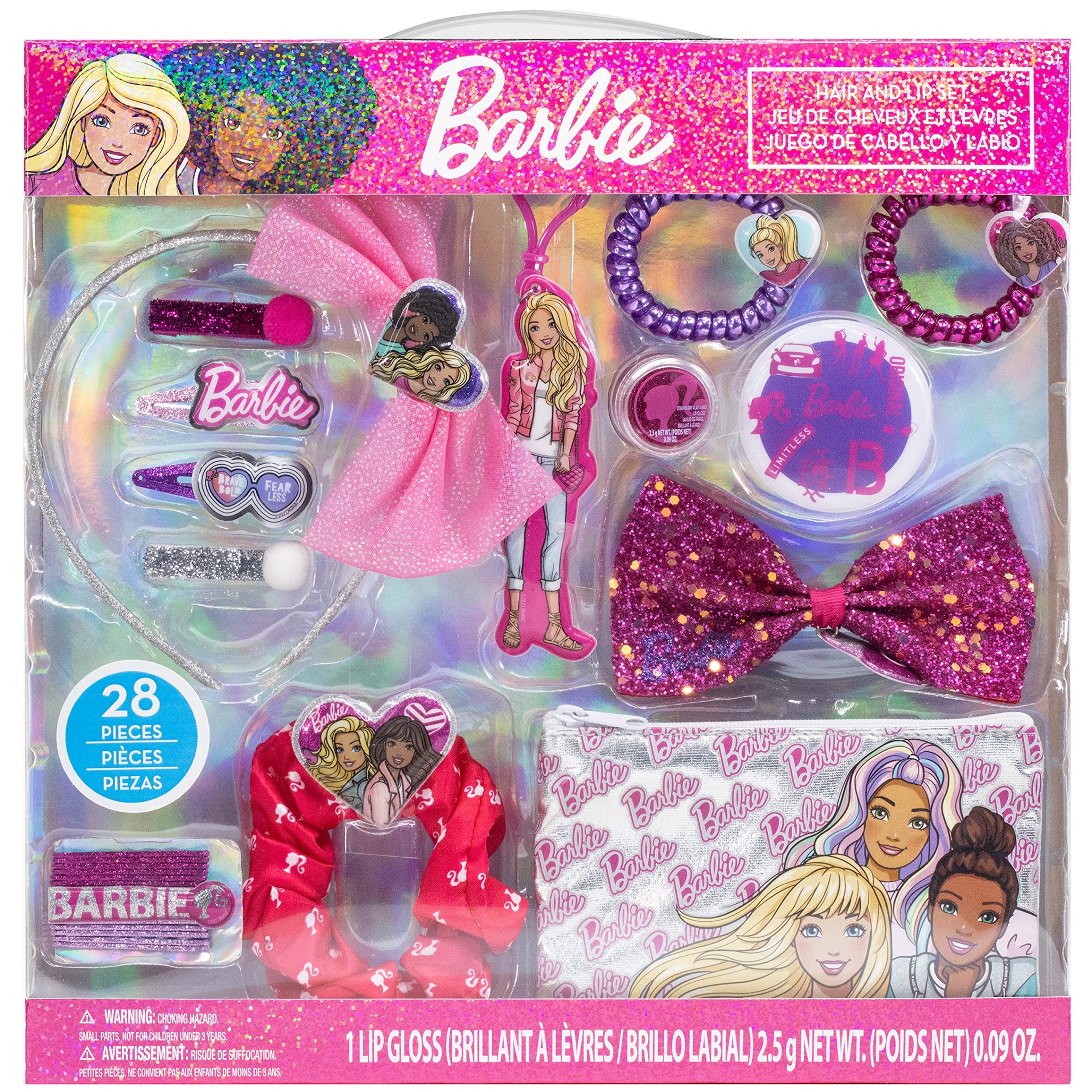 barbie hair accessories Niche Utama Home Barbie - Townley Girl Hair Accessories BoxGift Set for Kids GirlsAges +  ( Pcs) Including Hair Bow, Headband, Hair Clips, Hair Pins and More, for