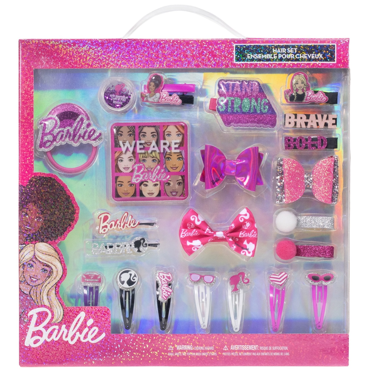 barbie hair accessories Niche Utama Home Barbie - Townley Girl Hair Accessories Set for Girls Age +
