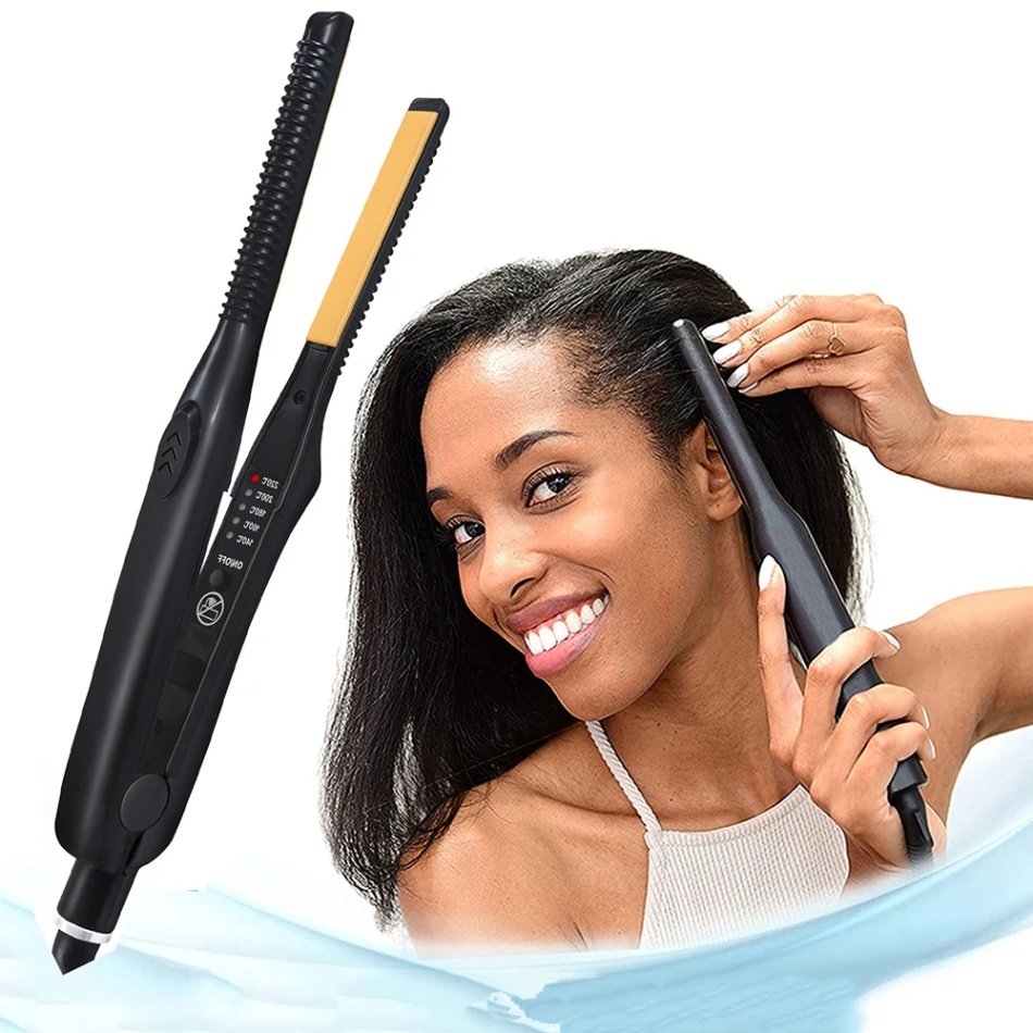 shop hair styling tools & accessories Niche Utama Home Professional Hair Straightener and Hair Crimper  in  Function Flat Iron  Straightener Hair Styling Tools For Hair Styling