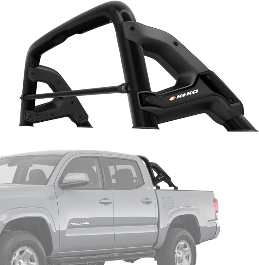 toyota tacoma truck accessories Niche Utama Home Truck Sport Bar Compatible with Tacoma - Crew Cab & Quad Cab - -  Sports Bar for Truck - Easy Install, Truck Accessories, Car Accessories -