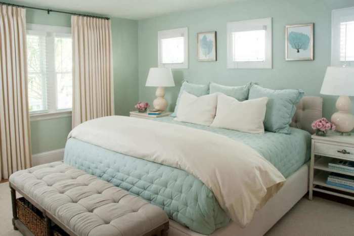 Mint green bedroom ideas walls inspiration decorating