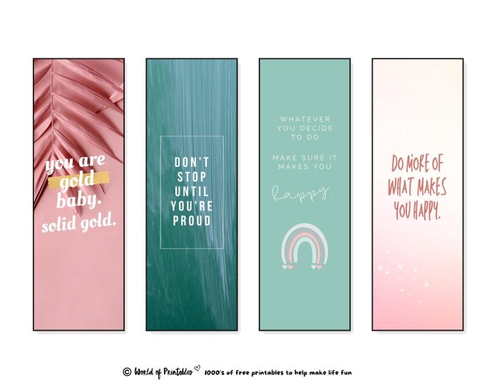 Bookmark book template bookmarks quotes printable pdf templates saved